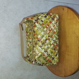 Bottega Veneta Intriciato Eclipse Nappa  Woven Rare Tote Make-up/Cosmetic Bag.